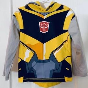 Bumble Bee Transformer Hooded Top